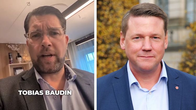 Åkesson till Baudin efter nazism-anklagelsen mot Jan Emanuel: "Var är du?"