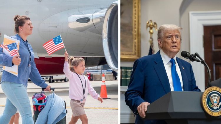 Här kommer de första sydafrikanska flyktingarna till USA – Trump: "Ett folkmord äger rum"