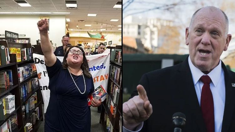 SE VIDEON: Anti-Trump-aktivist skröt om att hon är illegal – tar bort konton från sociala medier efter skandalen