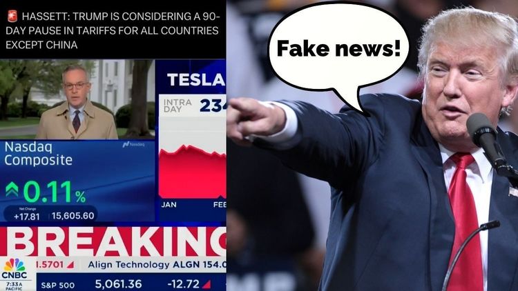 Trump rasar – fake news från massmedia ledde till börsvärdesväng på flera BILJONER dollar