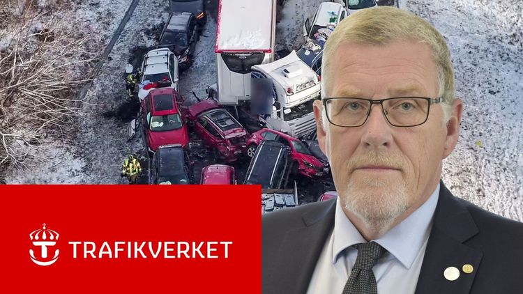 Morell (SD) kräver översyn av Trafikverket efter vinterns masskrockar