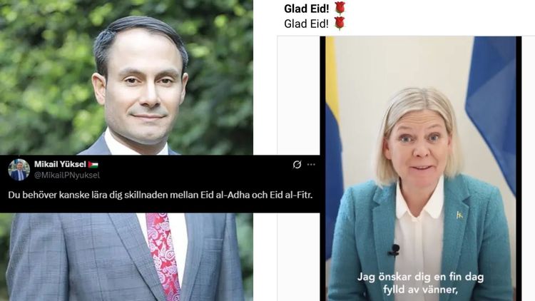 Islamistisk partiledare arg – vill att Andersson (S) ska fira fler muslimska högtider