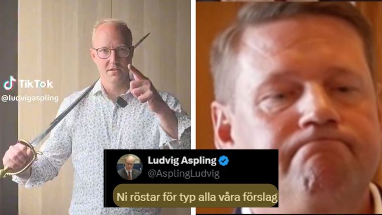 Här blir socialdemokraten satt på plats av Ludvig Aspling (SD)