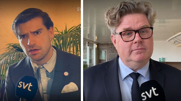 Politiker rasar mot journalister som avbryter: "Chilla lite"