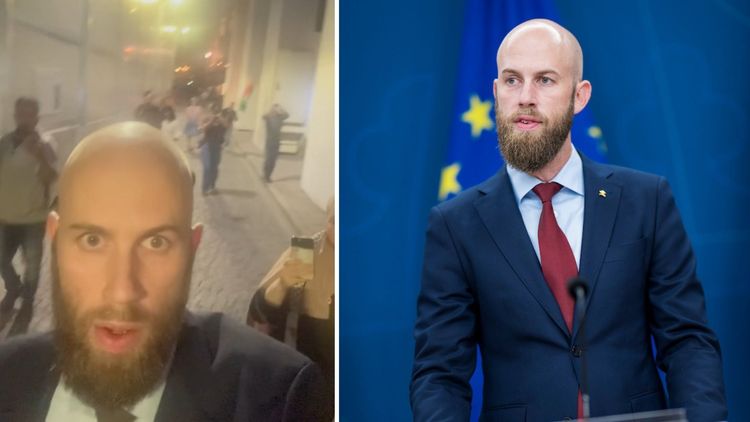 Palestinaaktivisterna som jagade ministern kan ha begått brott