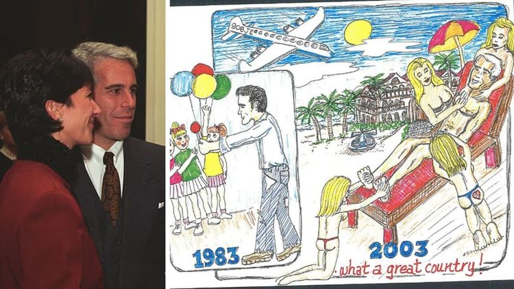 Här är de störda breven till Epstein: "Vilket fantastiskt land!"