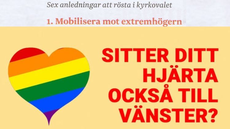 Vänstern i Svenska kyrkan går till val på att mobilisera mot SD: ”Antirasistisk kyrka”