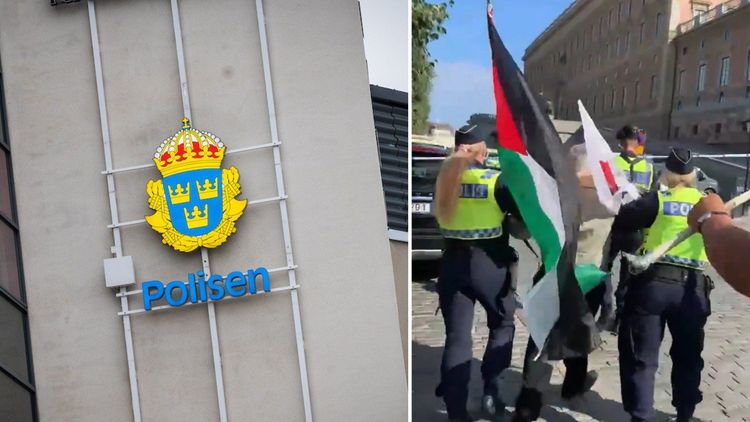 Polisen: Demonstrationerna runt riksdagen har ”ökat markant” – bevakas dygnet runt