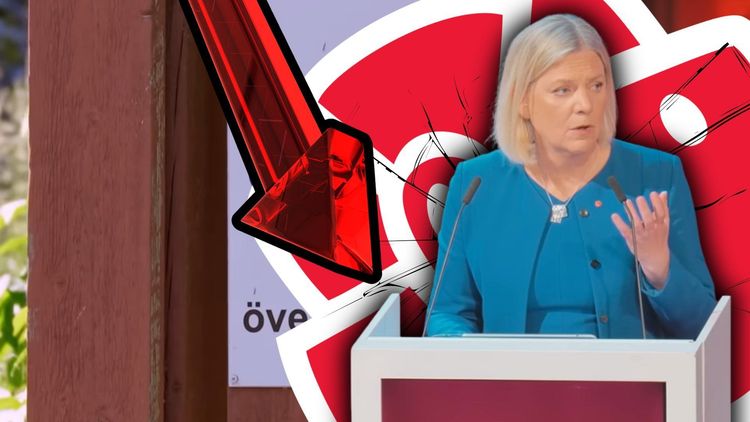 Socialdemokraterna tappar – lägsta sedan november