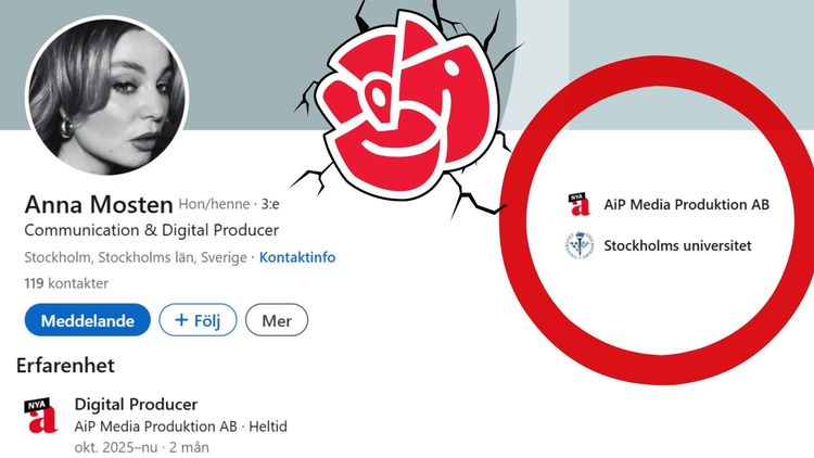 DN intervjuade "arbetslös" 28-åring – visar sig arbeta för Socialdemokraternas mediekanal