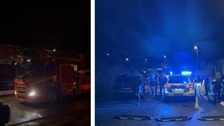 Sprängning i Upplands Väsby