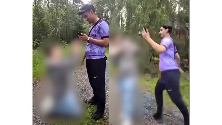 Polisen efterlyser gärningsman i våldsklipp