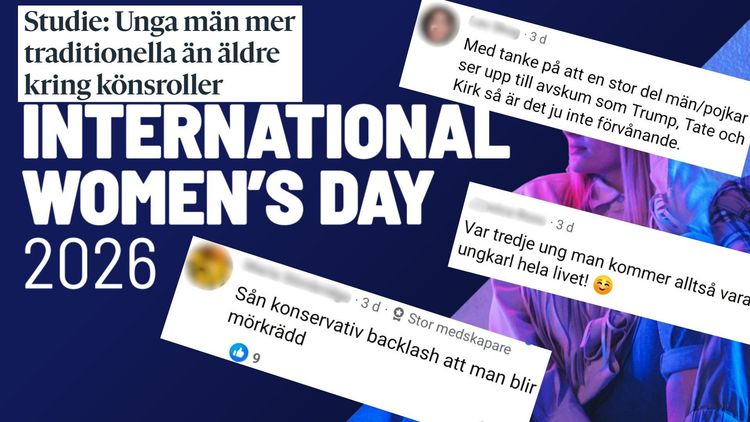Unga män mer traditionella – feministsvaret: kommer bli ensamma