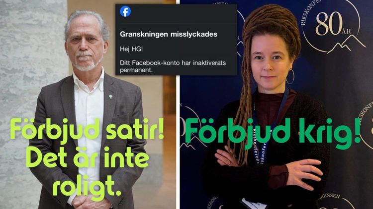 Kritiserade Miljöpartiets förbudspolitik – då stängdes kontot