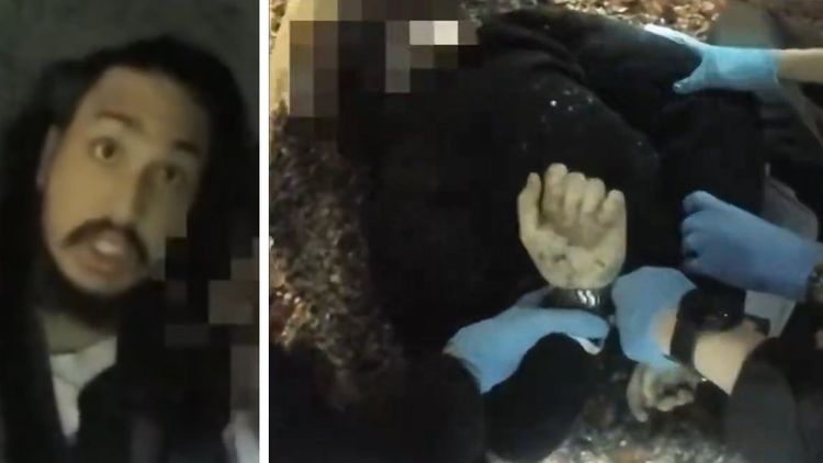Polisens film släppt: "Drunknade i sitt eget blod" efter mördarens lögner om rasism