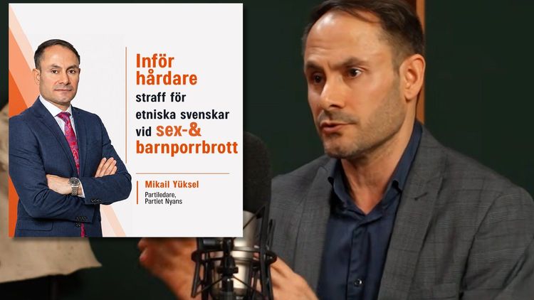 Nyans: "Vita svenska män begår systematiskt sexualbrott mot barn"