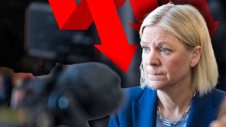 Socialdemokraterna får sitt sämsta resultat under mandatperioden