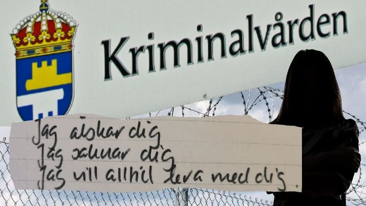 Kriminalvårdare förlovade sig med brottsling: "Jag älskar dig, jag saknar dig, jag vill krama dig"