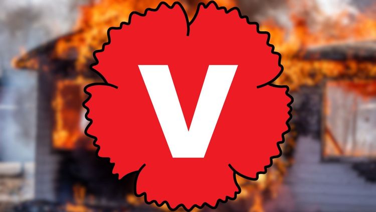 Tidigare V-politiker misstänks ha anlagt mordbrand i partiets lokaler
