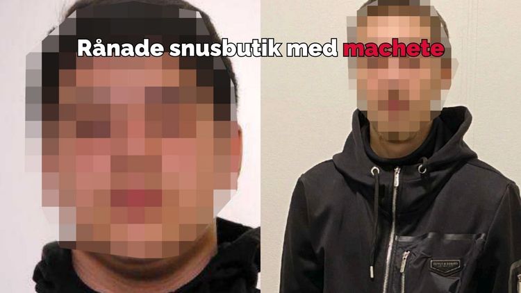 Förnedringsrånare åtalas för macheterån i Luleå
