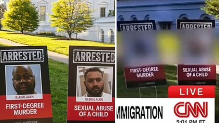 Vita huset ställer upp skyltar på 100 utvisade migranter – CNN pixlar