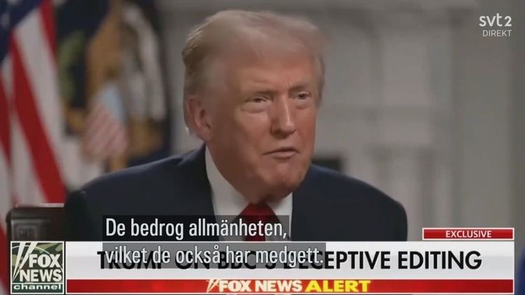 Tidigare Expressen-chefen i Agenda efter fulklippningen av Trumps tal: "Klart att det är dåligt - både för SVT och BBC"