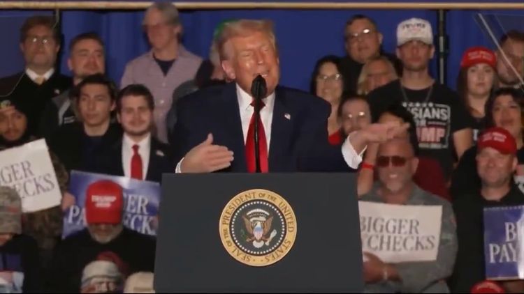 Trumps vädjan till Sverige: "Skicka hit lite trevliga personer"