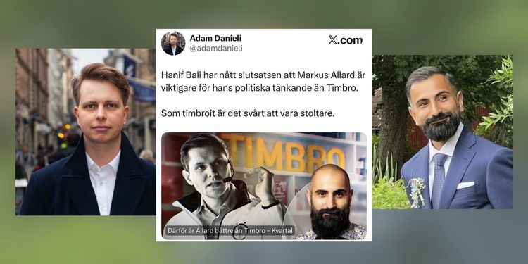 Timbros idéchef efter Balis diss: ”Stolt”
