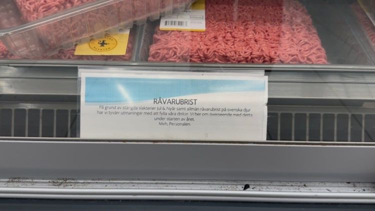 Köttbrist i Sverige – Svenskt Kötts vd: ”Ingen quick fix”