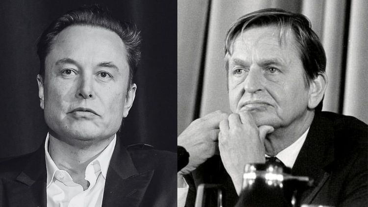 Elon Musk om Olof Palme: "Förstörde Sverige"