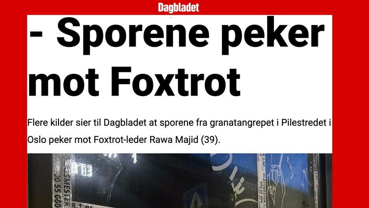Sprängning i Norge kopplas till svenskt nätverk