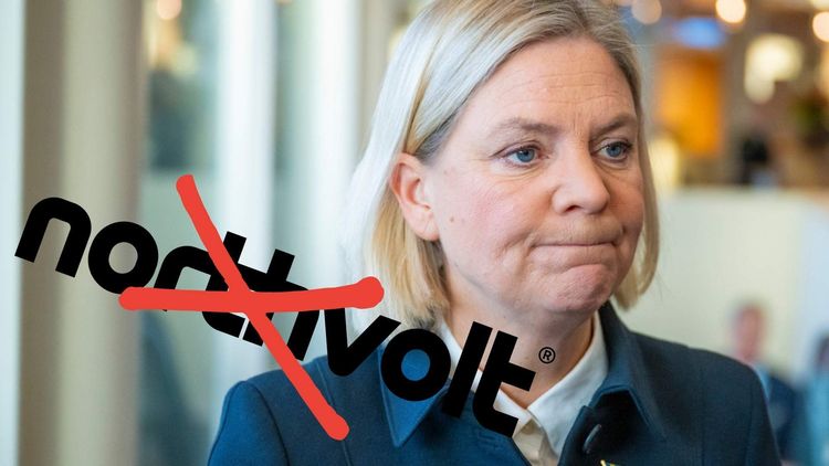 Magdalena Andersson hyllade Northvolt – vill inte svara på frågor efter beskedet om konkurs 