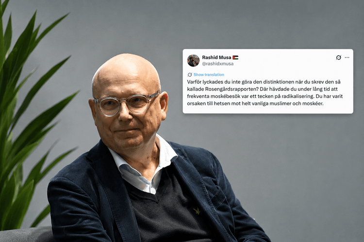 Ranstorp och Musa i öppen ordstrid om islamism