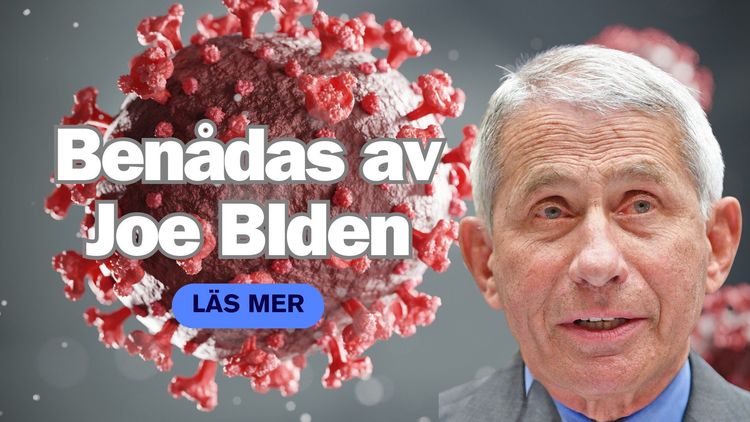 Joe Biden benådar kontroversielle läkaren Anthony Fauci