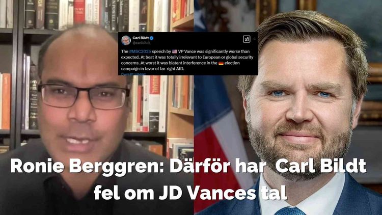 JD Vances Tal i München skakar om Europa