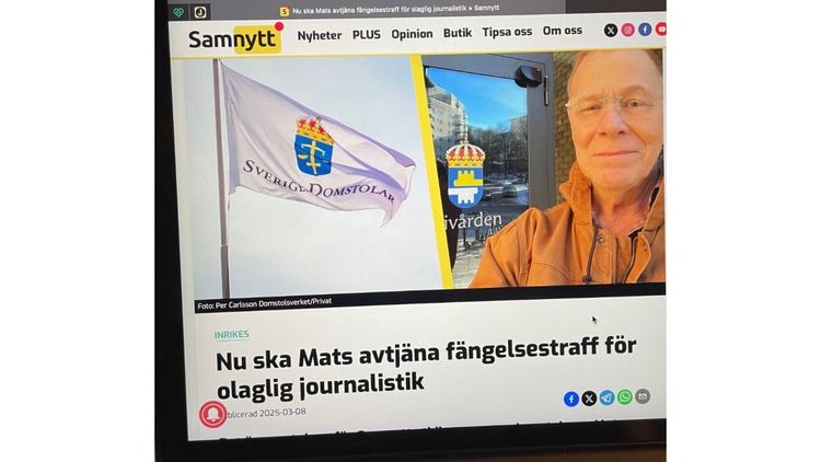 Samnytt-jounalist dömd för olaglig journalistik – delade offentlig handling 