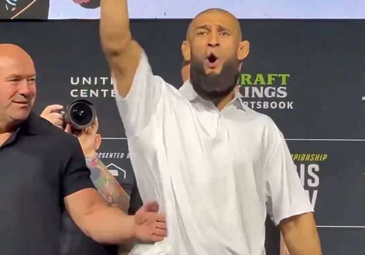 Tävlade tidigare under svenskt flagg – nu ropar han "Allahu Akbar" inför UFC-chefen