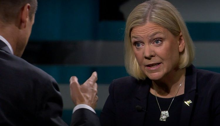 Magdalena Andersson: "Inga röda linjer" 