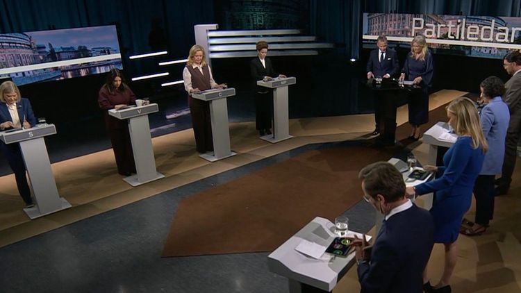 Sveriges Radio ställer in partiledardebatt – krockar med riksdagens omröstning