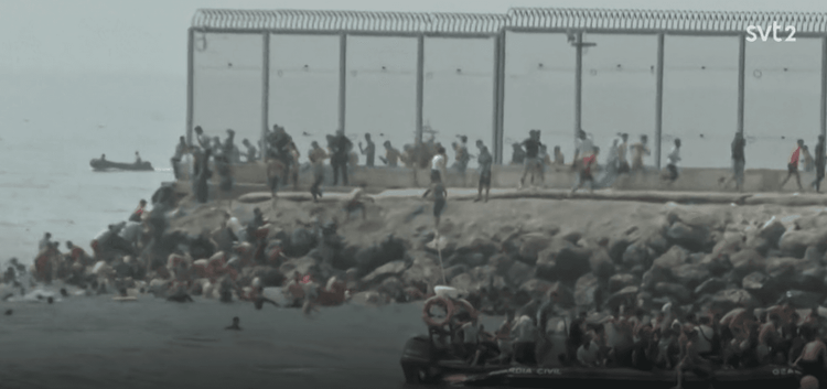 49 000 illegala migranter uppskattas ha tagit sig in i Spanien - Reuters