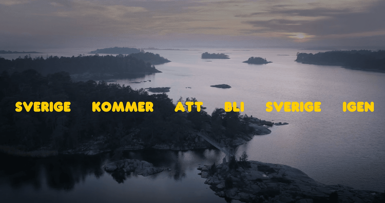 SD:s nya valfilm rusar