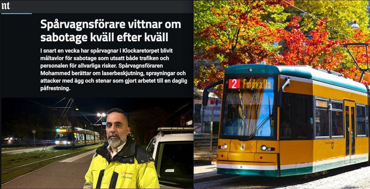 Spårvägen som utsätts för grovt sabotage dag efter dag