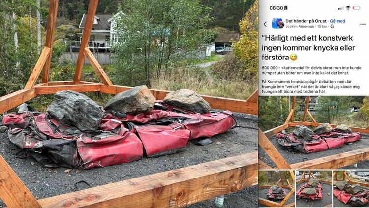 Kommunalt konstverk ett fiasko – redan innan premiären