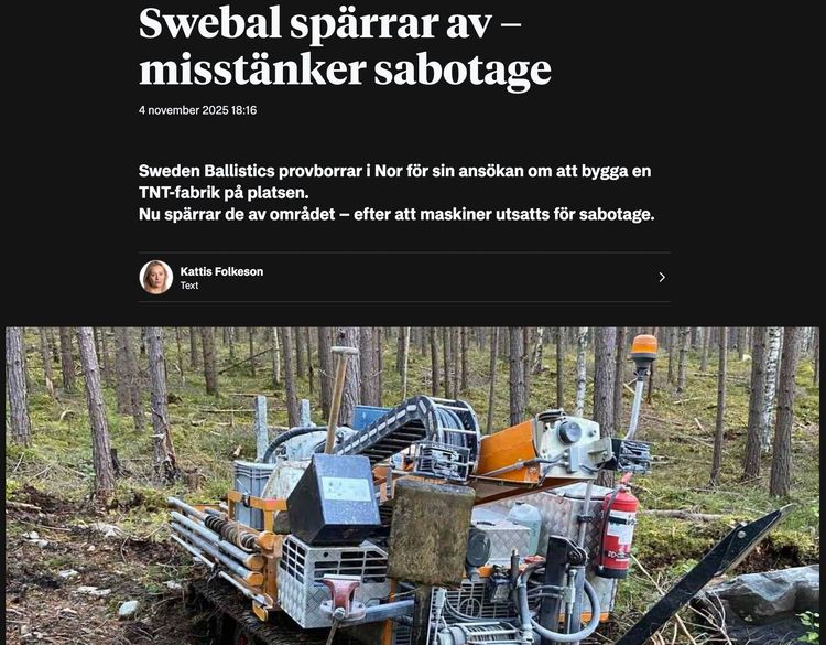 Problem för omstritt fabriksbygge