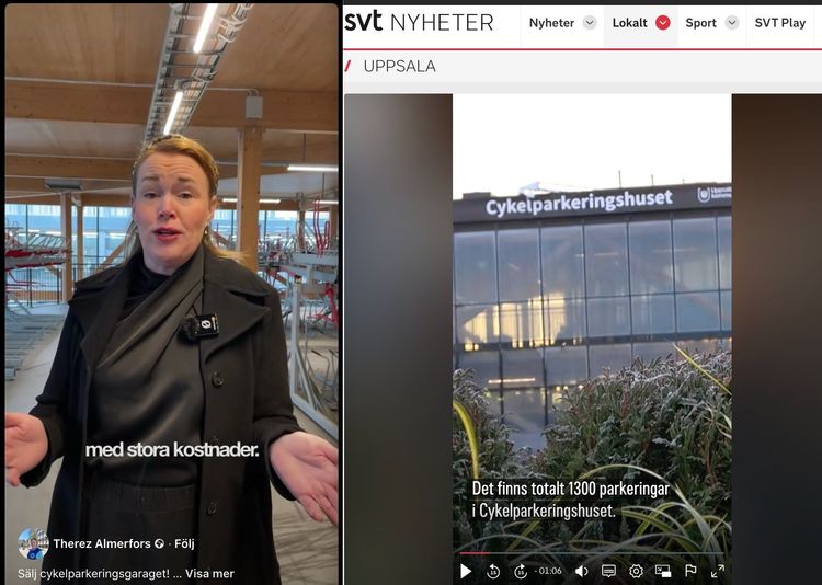Rödgröna slösade 50 miljoner på oanvänt cykelgarage - M vill sälja