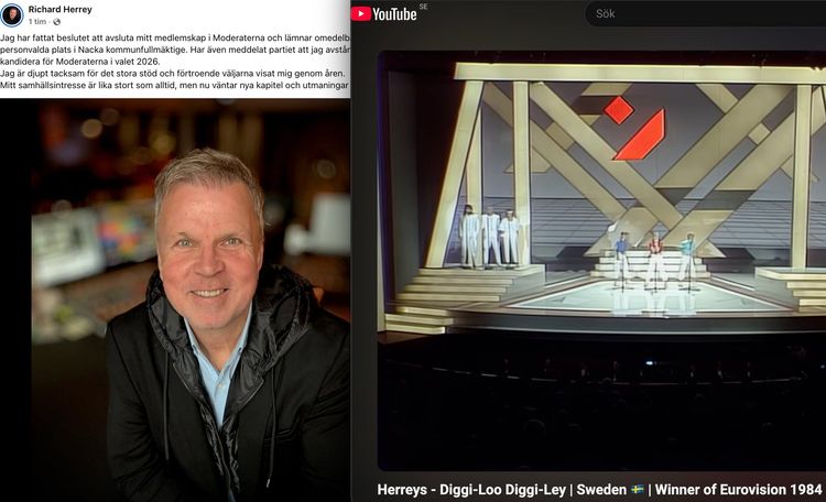 Richard Herrey lämnar Moderaterna