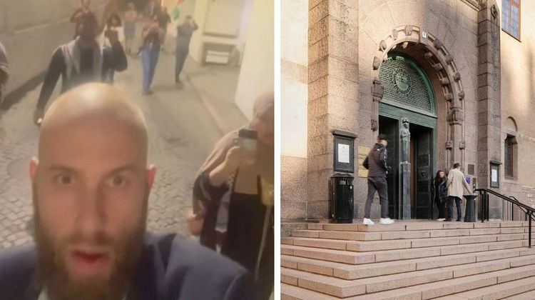 Tre döms för ofredande efter att följt efter ministern Carl-Oskar Bohlin (M)