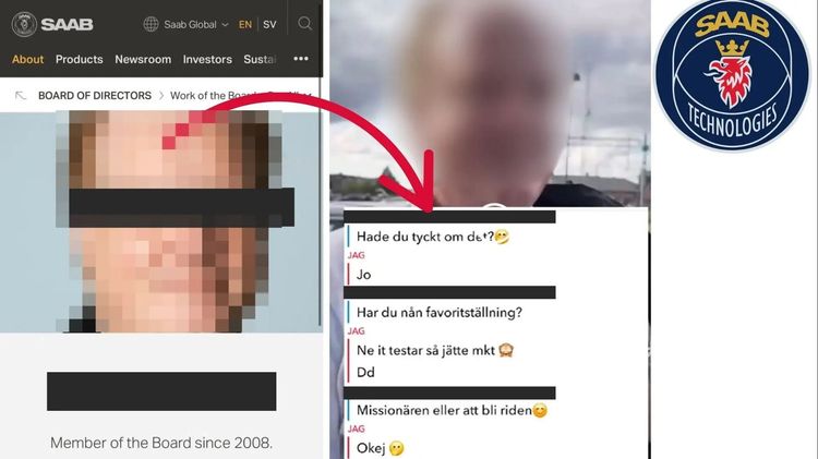 SAAB-topp konfronterades av Dumpen