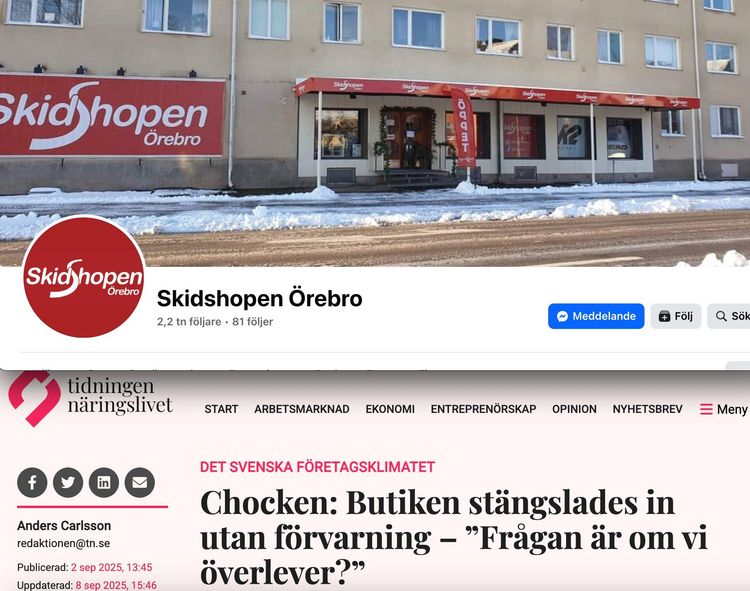 Butiken instängd av kommunens vägarbete utan förvarning – riskerar konkurs