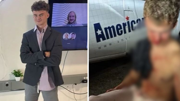 DOGE-tonåring hyllas – slagen blodig när han räddade sin flickvän i Washington